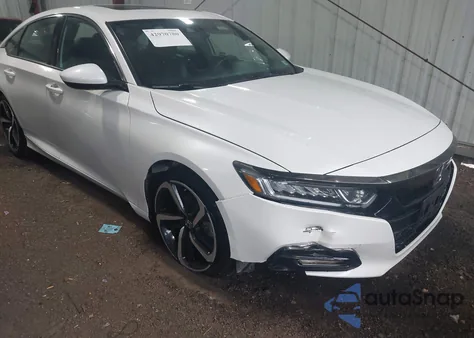 2018 Honda Accord Sport 2.0T из США, поврежденный, VIN 1HGCV2F39JA015184